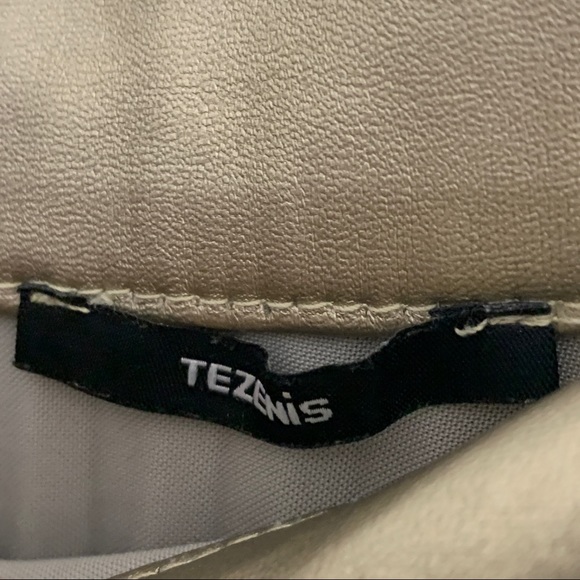 Tezenis- Pleated Metallic Miniskirt - Picture 8 of 8